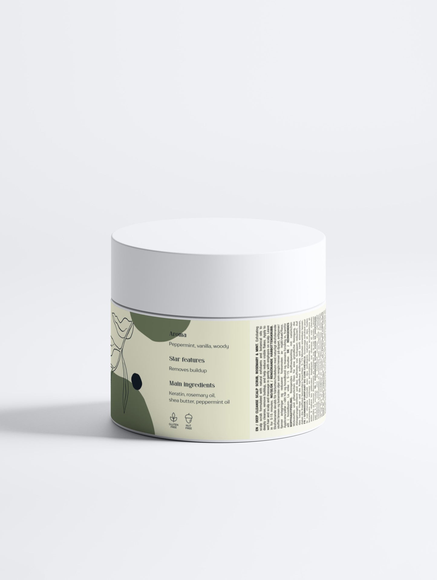 Deep Cleanse Scalp Scrub, Rosemary & Mint