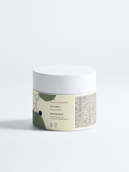 Deep Cleanse Scalp Scrub, Rosemary & Mint