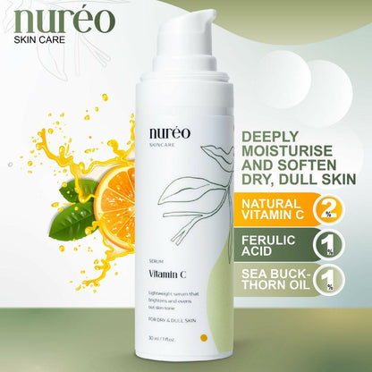 Nureo Vitamin C Serum - Brightening & Firming Formula, 30ml