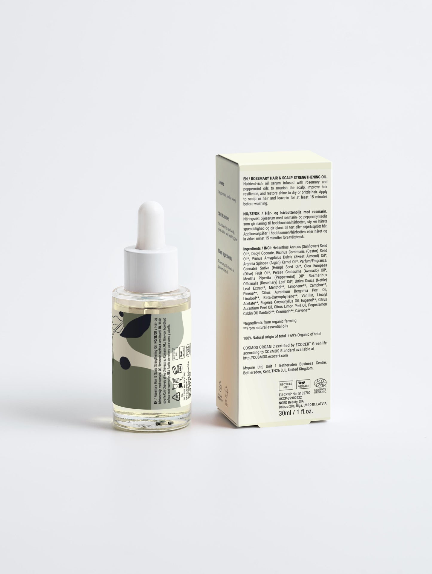 Rosemary Hair & Scalp Strengthening Oil