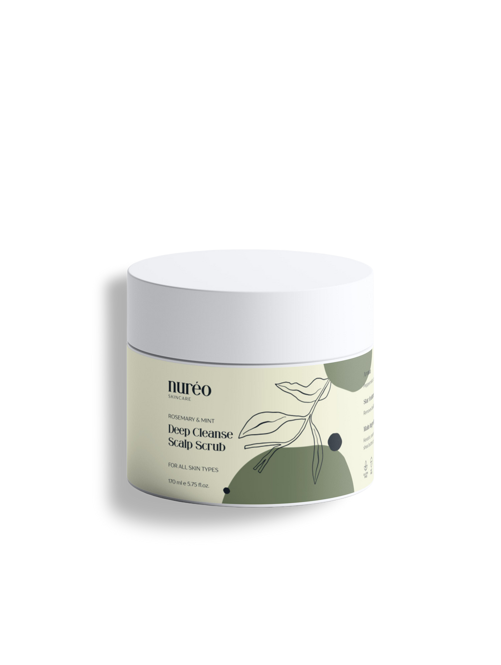Deep Cleanse Scalp Scrub, Rosemary & Mint