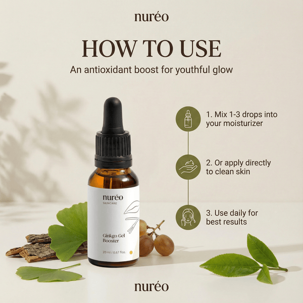 Antioxidant Ginkgo Gel Booster - Nuréo