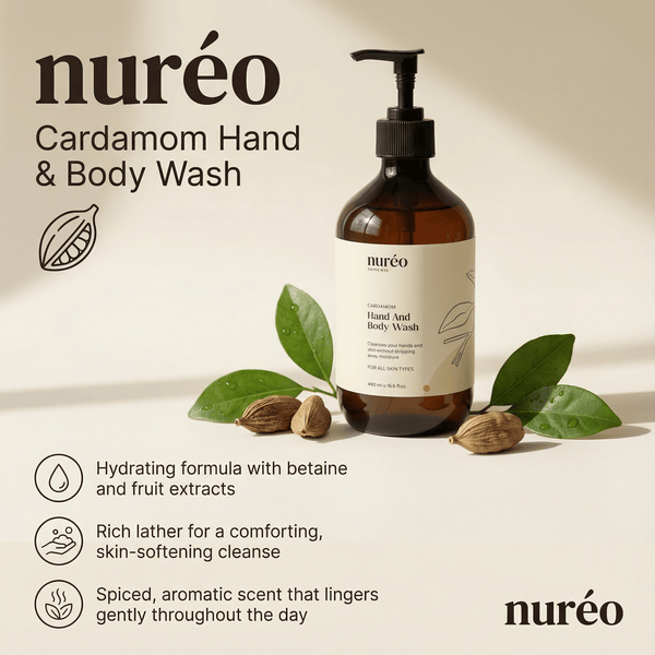 Cardamom Hand & Body Wash - Nuréo