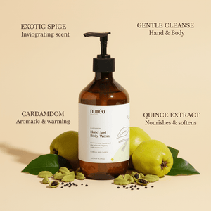Cardamom Hand & Body Wash - Nuréo