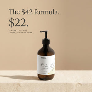 The $42 formula for $22 - ECOCERT certified European formula house