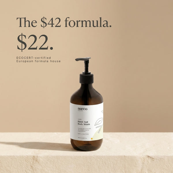 The $42 formula for $22 - ECOCERT certified European formula house