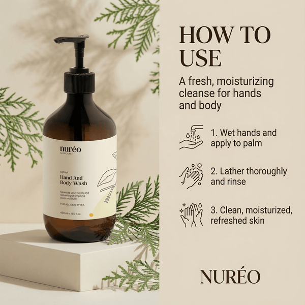 Cedar Hand & Body Wash - Nuréo