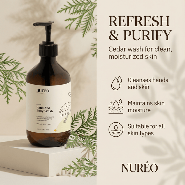 Cedar Hand & Body Wash - Nuréo