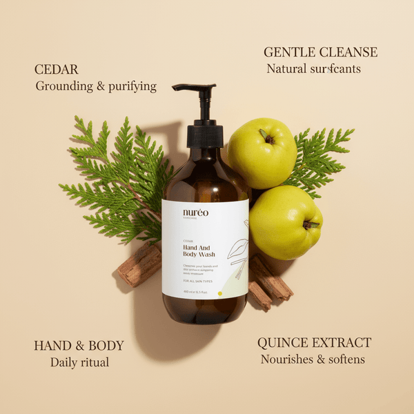 Cedar Hand & Body Wash - Nuréo