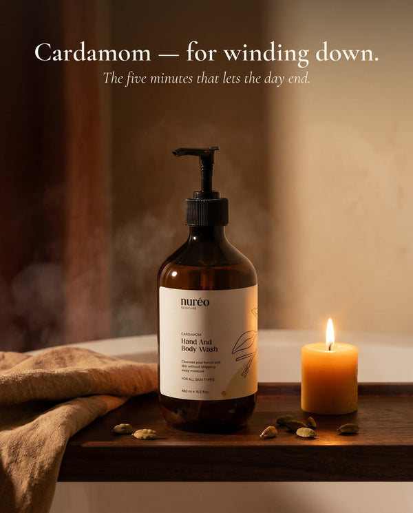 Cardamom — for winding down. The five minutes that lets the day end.