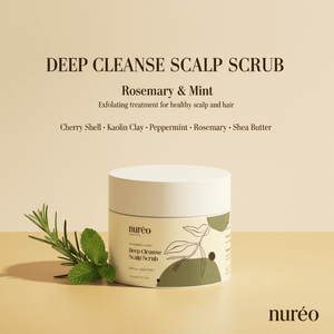 Deep Cleanse Scalp Scrub, Rosemary & Mint - Nuréo