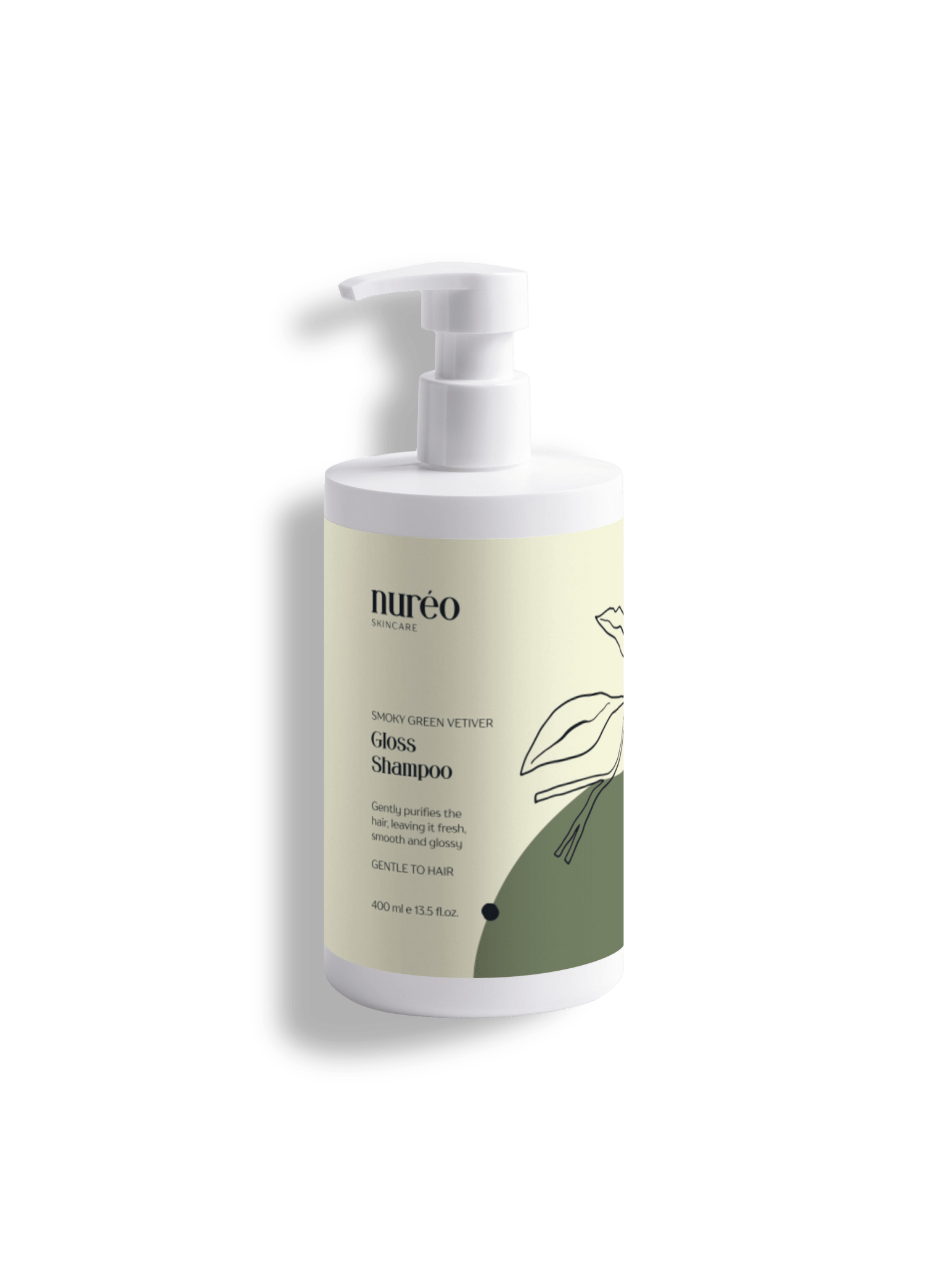 Gloss Shampoo, Smoky Green Vetiver - Nuréo