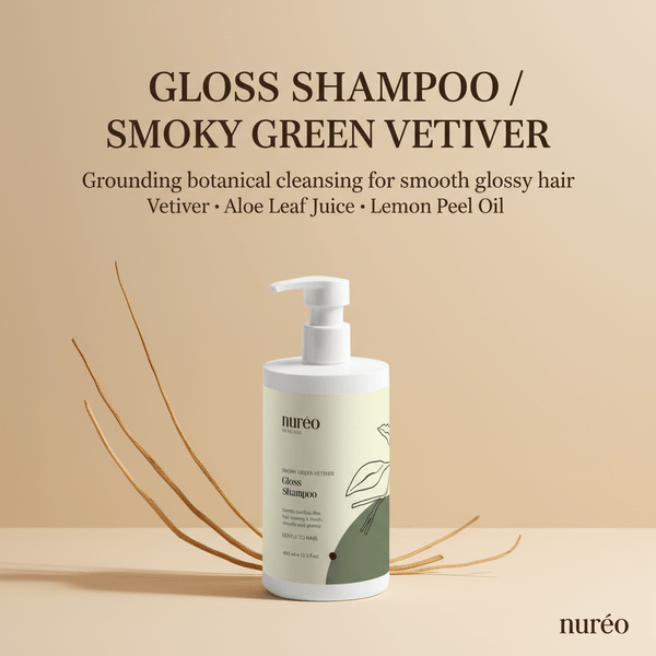 Gloss Shampoo, Smoky Green Vetiver - Nuréo