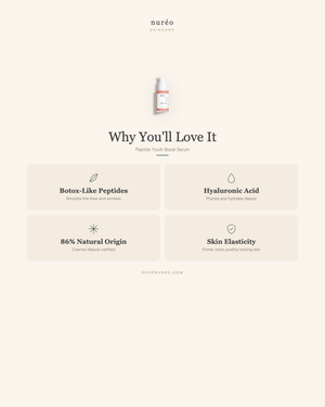 Peptide Anti-Aging Serum | nuréo