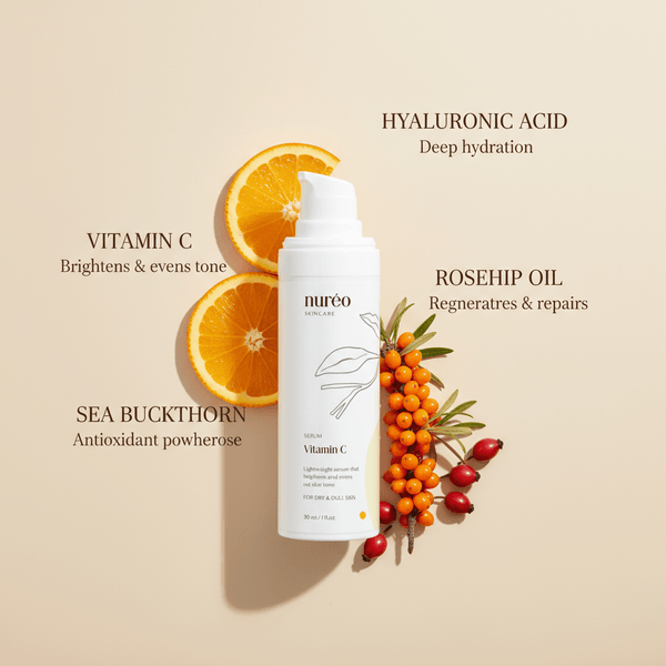 Radiant Boost Vitamin C Serum - Nuréo