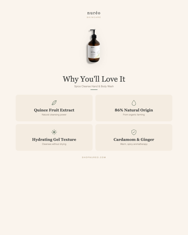 Cardamom Spice Body Wash | nuréo